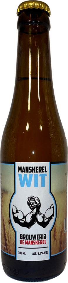 Manskerel Wit flesje van 33cl
