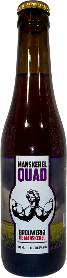 Manskerel Quadrupel flesje van 33cl