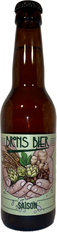 Brons Bier Ginger Crack flesje van 33cl