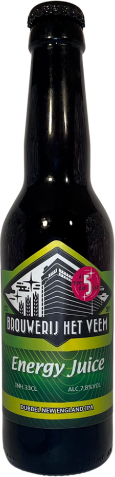 Veem Energy Juice flesje van 33cl
