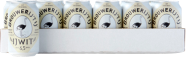 IJwit tray met 24 blikjes van 33cl IJwit tray met 24 blikjes van 33cl