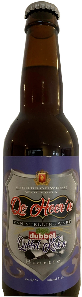 De Heer'n van Stellingwarf Dubbel Kiek'n flesje van 33cl 
