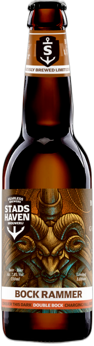Stadshaven brouwerij Bock rammer flesje van 33cl