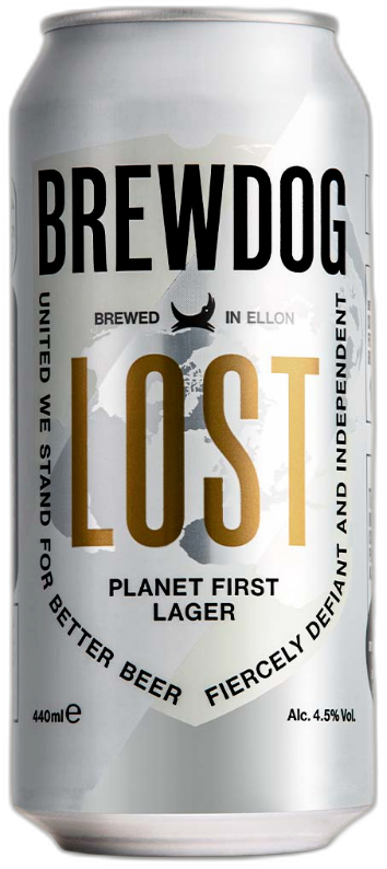 BrewDog Lost Lager blik 44cl