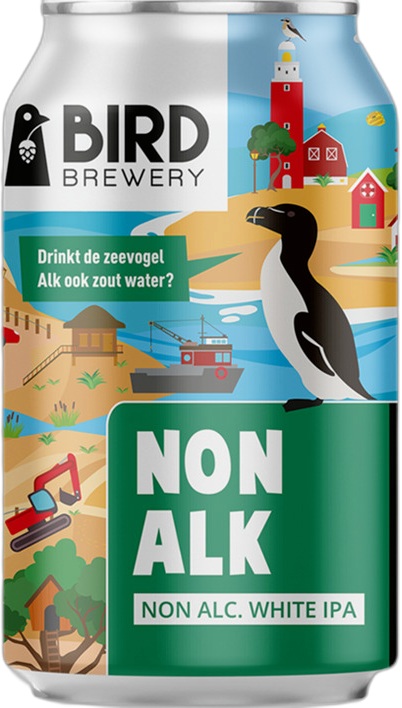 Bird Non Alk blikje van 33cl