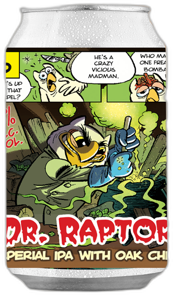 Uiltje Dr. Raptor Double Oaked blik 33cl