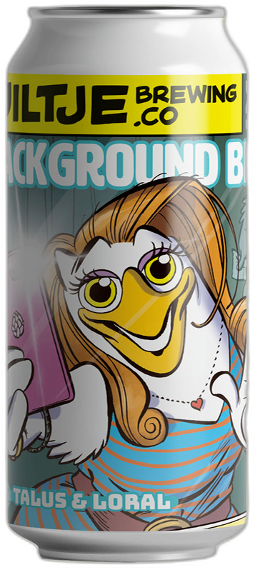 Uiltje The Background Blooper blik 44cl