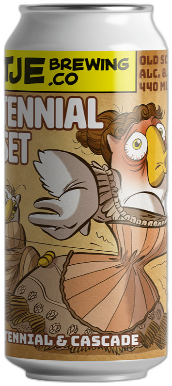 Uiltje The Centennial Corset blik 44cl