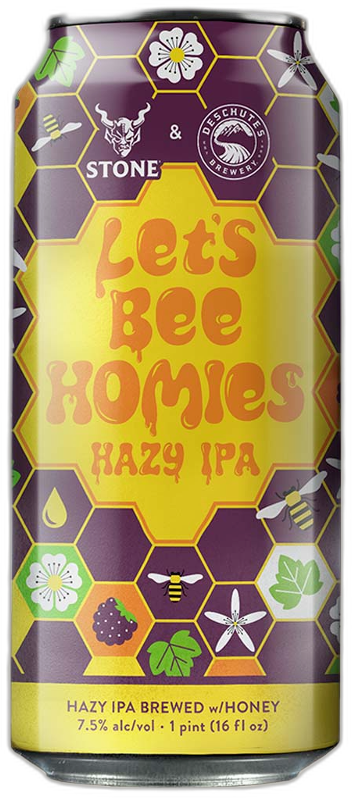 Stone & Deschutes Let's Bee Homies blik 47,3cl