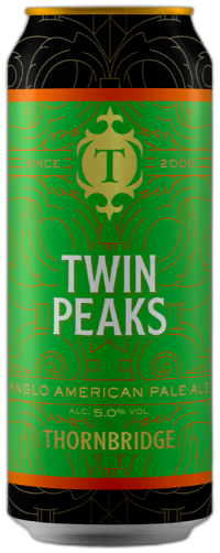 Thornbridge Twin Peaks blik 44cl