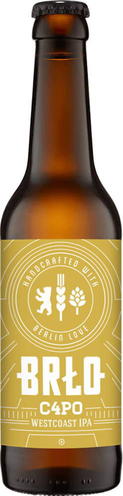 Brlo C4PO Westcoast IPA fles 33cl