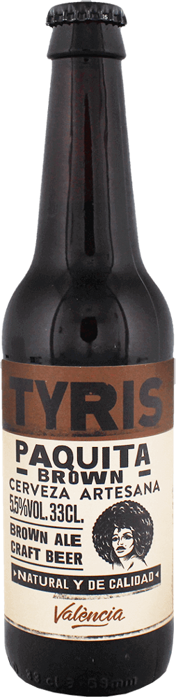 Tyris Paquita Brown fles 33cl 