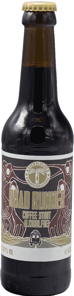 Road Runner Coffee Stout Alkoholfrei fles 33cl