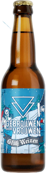 Gebrouwen door Vrouwen Glüh Weizen fles 33cl