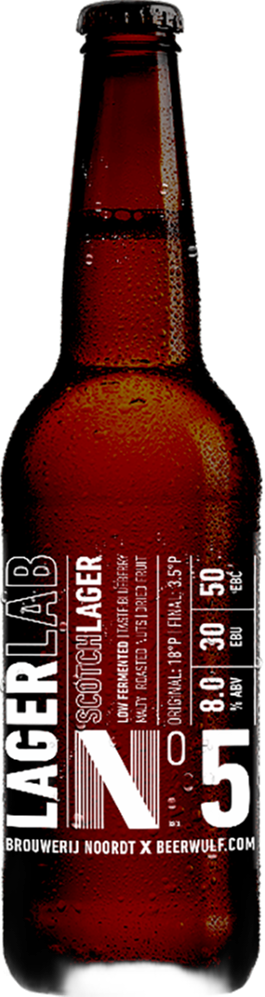 Noordt Lagerlab Scotch fles 33cl