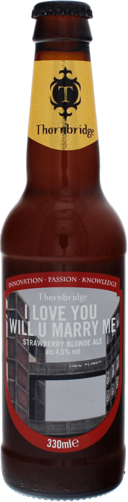 Thornbridge I Love U Will You Marry Me fles 33cl