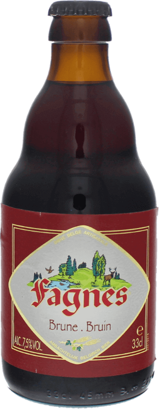 Fagnes Brune fles 33cl