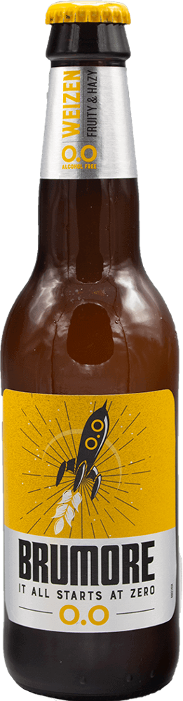 Brumore Weizen 0.0% fles 33cl