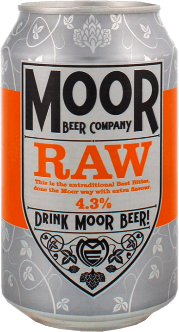 Moor RAW blik 33cl