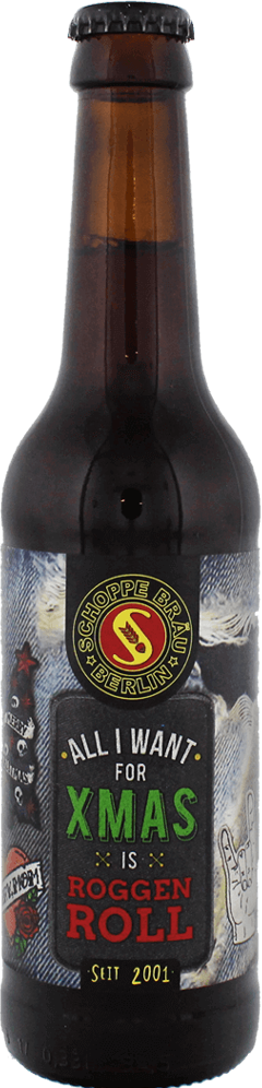 Schoppe Bräu All I Want For Xmas is Roggen Roll fles 33cl