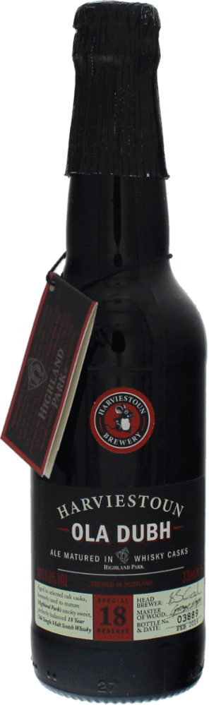 Harviestoun Ola Dubh 18 Year fles 33cl
