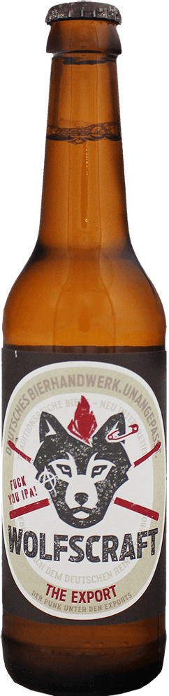 Wolfscraft THE Export fles 33cl