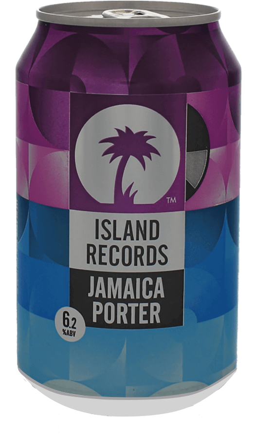 Island Records Jamaica Porter blik 33cl