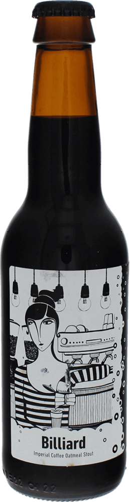 Frontaal Billiard fles 33cl