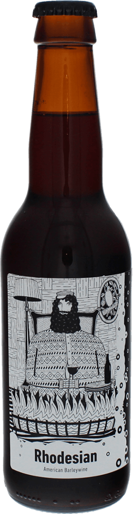 Frontaal Rhodesian fles 33cl