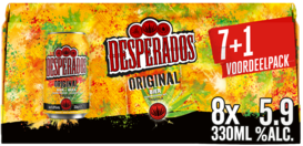 Desperados Original set met 8 blikjes van 33cl