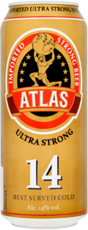 Atlas Ultra Strong 14 blik van 50cl