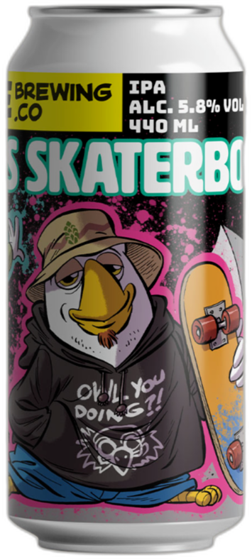 Uiltje Zynthos Skaterboy blik van 44cl