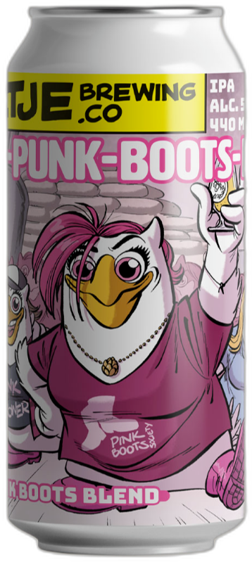 Uiltje Pink-PUNK-Boots-Blend blik van 44cl