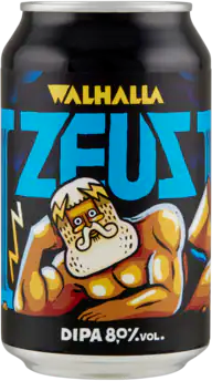 Walhalla Zeuz blikje van 33cl Walhalla Zeuz blikje van 33cl