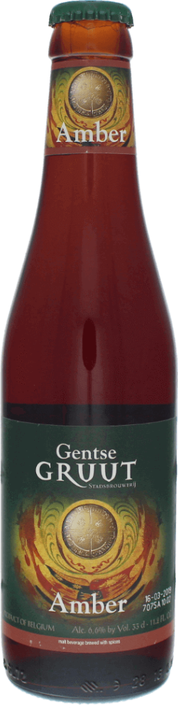 Gruut Amber fles 33cl