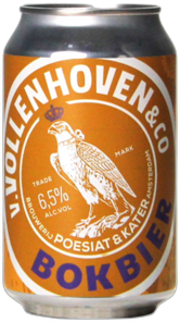 van Vollenhoven Bokbier blikje van 33cl van Vollenhoven Bokbier blikje van 33cl