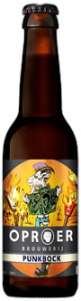 Brouwerij Oproer Punkbock flesje van 33cl Brouwerij Oproer Punkbock flesje van 33cl