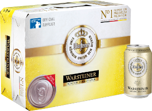 Warsteinier set van 12 blikjes van 33 centiliter