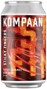 Kompaan Sticky Fingers blikje van 33cl