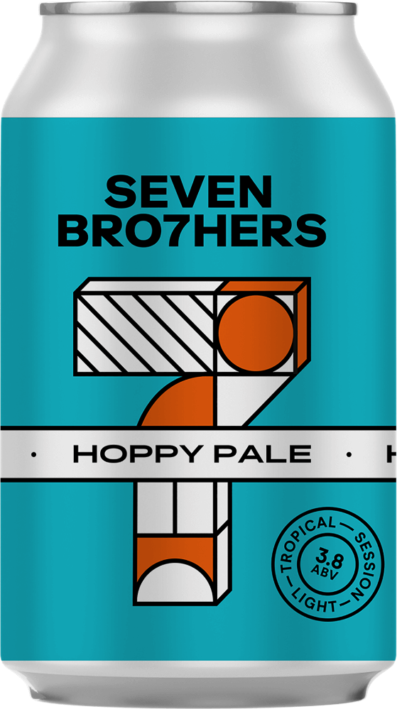 Seven Bro7hers Watermelon Wheat Beer blik 33cl