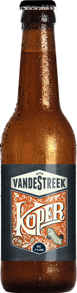 vandeStreek Koper fles 33cl