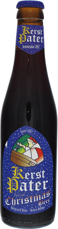 Kerst Pater flesje van 33cl