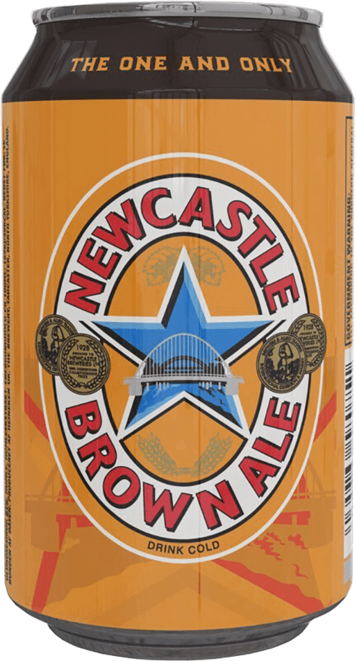New Castle Brown Ale blik 33cl New Castle Brown Ale blik 33cl
