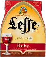 leffe ruby sixpack met flesjes van 30cl leffe ruby sixpack met flesjes van 30cl