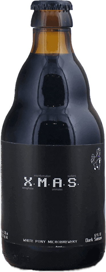 White Pony Microbrewery X.M.A.S fles 33cl