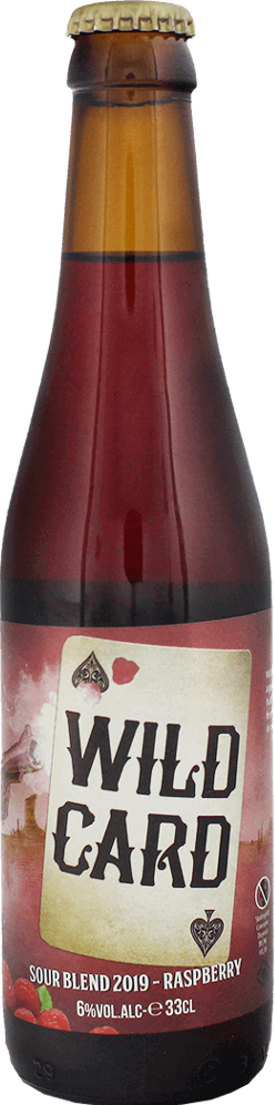 Het Nest Wild Card Raspberry Dark Blend fles 33cl