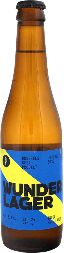 Brussels Beer Project Wunder Lager fles 33cl