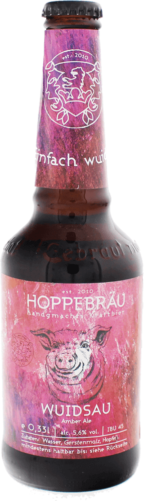 Hoppebrau Wuidsau fles 33cl
