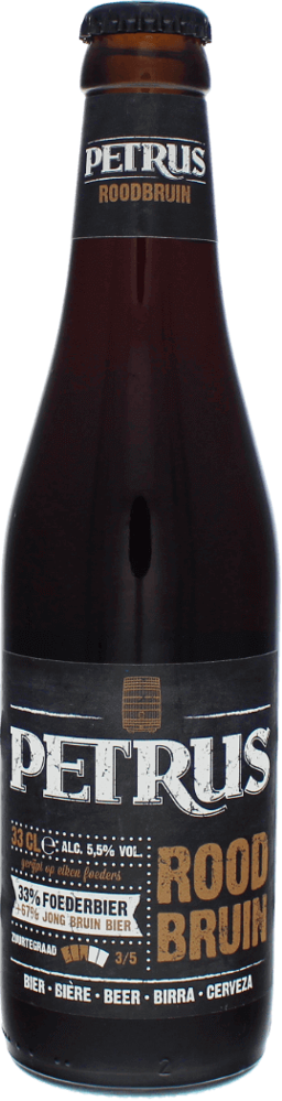 Petrus Rood Bruin fles 33cl