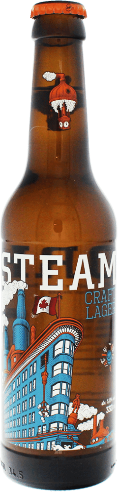 Steamworks Craft Lager fles 33cl